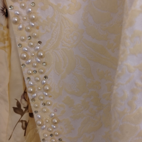 NWOT ECI NY Textured Beaded Jacket size 22 - Picture 3 of 4